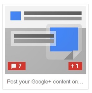 Google +Post Ads