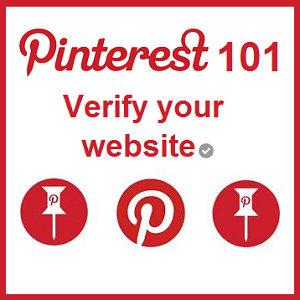 pinterest verify your website