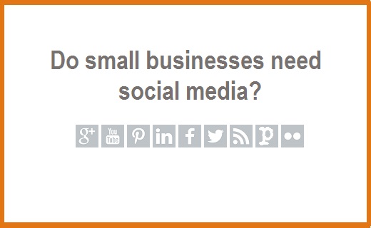 small business social media image