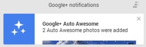 notification desktop