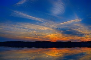 HDR Sunset in North Carolina