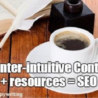 Counter-intuitive Content and Resources = SEO