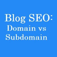 Blog SEO: Domain vs Subdomain