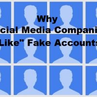 Why Social Media Companies "Like" Fake Accounts