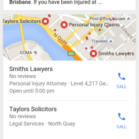 SEO Analysis of Brisbane Australia’s Personal Injury Attorneys- July 2015