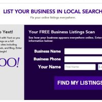 Yahoo Small Business Listing Problems – YEXT or Aabaco or Luminate?