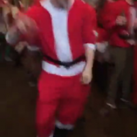 SantaCon in NYC Snapchat Story December 2015