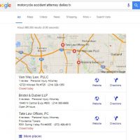 Google Local Search Results Affected by Content