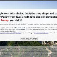 Google Analytics Vote For Trump Spam- secret.google.com