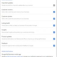 Your new setting options in Google My Business - December 2016