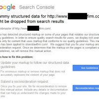 Google Incorrectly Identifying Review Markup as Spammy Structured Markup