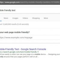 New Google Mobile Friendly Test Right in Search Page