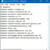 Example of a Disavow File