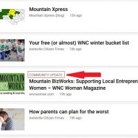 Blog Content Displaying in Google News as Community Updates in 2017 and 2018