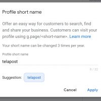 How To Get a Google My Business Custom URL