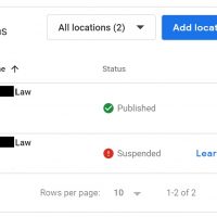Google My Business Aggressively Suspending Personal Injury Lawyer Pages in 2019